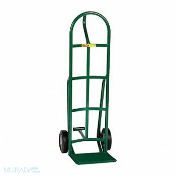 GRAINGER APPROVED HandTruck 800lb 48 x21 x24 Green 14 ga., 49Y694