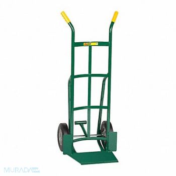 GRAINGER APPROVED HandTruck 800lb 49 x18 x23 Green 14 ga, 49Y699