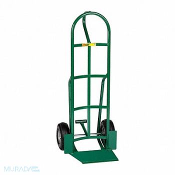 GRAINGER APPROVED HandTruck 800lb 49 x18 x23 Green 14 ga., 49Y706