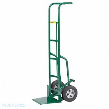 GRAINGER APPROVED HandTruck 800lb 60 x18 x23 Green 14 ga, 49Y708