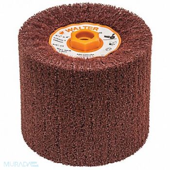 WALTER SURFACE TECHNOLOGIES Unmounted Flap Wheel 4-1/2 Dia Medium, 49YJ99