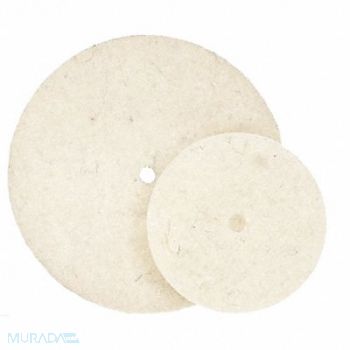 WALTER SURFACE TECHNOLOGIES Felt Disc, 49YK01