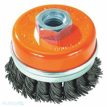 WALTER SURFACE TECHNOLOGIES Cup Brush 0.020 Dia 8600 RPM, 49YK05