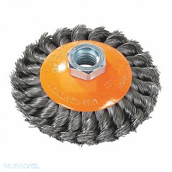 WALTER SURFACE TECHNOLOGIES Cup Brush 0.015 Dia 20 000 RPM, 49YK06