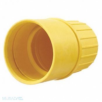 GRAINGER APPROVED Weatherproof Boot Yellow 2.0 H x 2.0 W, 49YY12