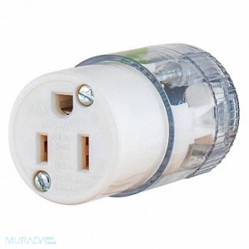 GRAINGER APPROVED Blade Connector Transparent 15A Hospital, 49YY20