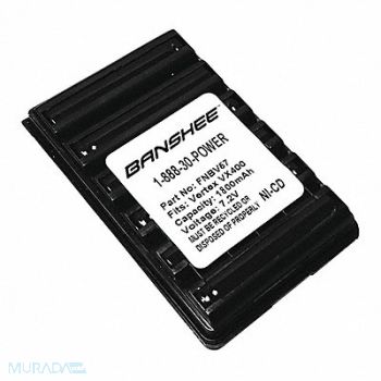 BANSHEE Battery Pack Fits Model FNB57 Vertex, 49Z781