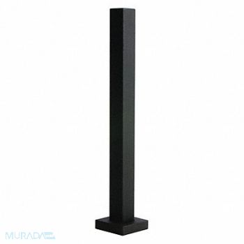 PEDESTAL PRO Touch Plate Bollard 48 H 42 lb., 49Z930
