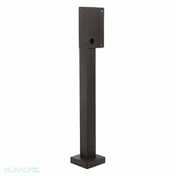 PEDESTAL PRO Mounting Post 54 H Powder Coat, 49Z936