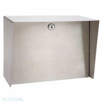 PEDESTAL PRO Outdoor Housing 8 H Stainless Steel, 49Z956
