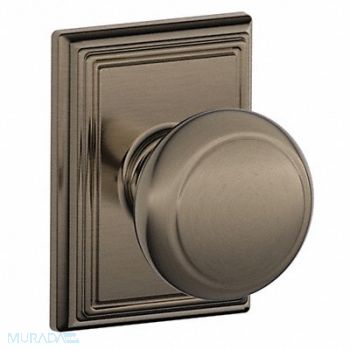 SCHLAGE Knob Lockset Mechanical Passage Grd. 1, 49ZC91