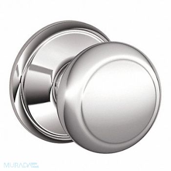 SCHLAGE Knob Lockset Mechanical Passage Grd. 1, 49ZC94