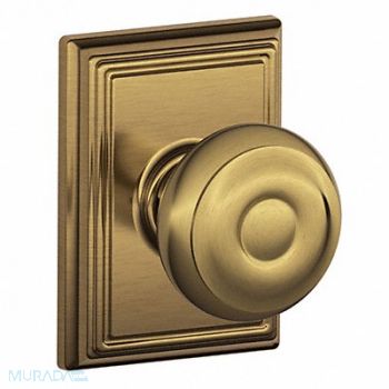 SCHLAGE Knob Lockset Mechanical Passage Grd. 1, 49ZD15