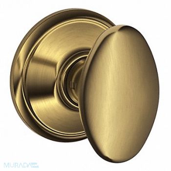 SCHLAGE Knob Lockset Mechanical Passage Grd. 1, 49ZD61