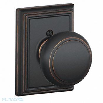 SCHLAGE Knob Lockset Mechanical Dummy Grd. 2, 49ZE14