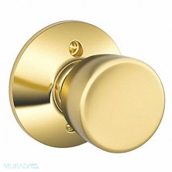 SCHLAGE Knob Lockset Mechanical Grd. 2 F Bell, 49ZE17