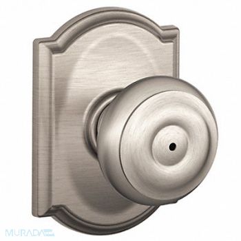SCHLAGE Knob Lockset Mechanical Privacy Grd. 2, 49ZF28