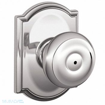 SCHLAGE Knob Lockset Mechanical Privacy Grd. 2, 49ZF43