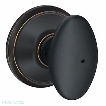 SCHLAGE Knob Lockset Mechanical Privacy Grd. 2, 49ZG02