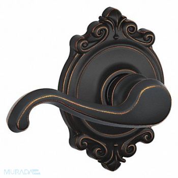 SCHLAGE RESIDENTIAL Lever Lockset Antique Bronze Passage, 457H33