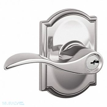 SCHLAGE Lever Lockset Mechanical Entrance Grd. 2, 49ZR53