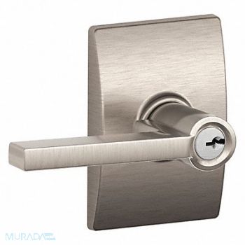 SCHLAGE Lever Lockset Mechanical Entrance Grd. 2, 49ZT28