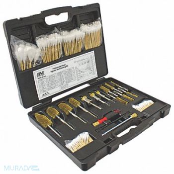 INNOVATIVE PRODUCTS OF AMERICA Diesel Injector Seat-Cleaning Kit Brass, 49ZT71