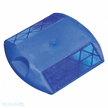 3M Pavement Marker Blue 3-3/4 W PK100, 49ZW17