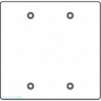 HUBBELL KILLARK Weatherproof Cover 1.40 D For Blank, 49ZX83