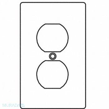 HUBBELL KILLARK Weatherproof Cover 1.40 D 1 Gang, 49ZX85