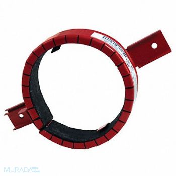 METACAULK Firestop Pipe Collar Red Steel 3 Dia., 49ZY56