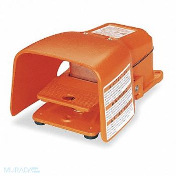 LINEMASTER Heavy Duty Foot Switch Momentary Action, 4A712