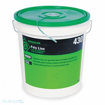 GREENLEE Poly Line 5200 ft Overall L, 4A763