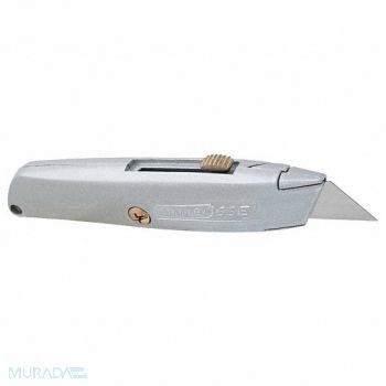 STANLEY Utility KnifeGray, Carbon Steel Utility Knife, 6" Overall Length, 4A803