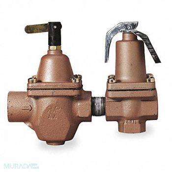 WATTS Fill and Relief Valve 1/2 In 15 psi Iron, 4A822