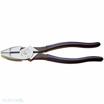 KLEIN TOOLS Linemans Plier 8-11/16 L Dipped, 4A836