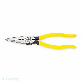 KLEIN TOOLS Needle Nose Plier 8-7/16 L Smooth, 4A863