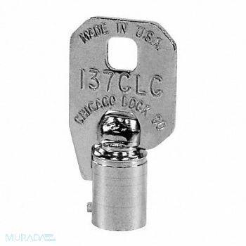 COMPX CHICAGO Circular Key Blank, 4AAK6
