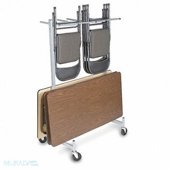 RAYMOND PRODUCTS Folding Chair Table Strg Cart 500 lb., 4ADD9