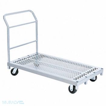 RAYMOND PRODUCTS Platform Truck 3200 lb Steel 54 in L, 4ADJ6