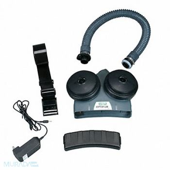 MSA PAPR System Full Hood Belt-Mount, 4AFV4