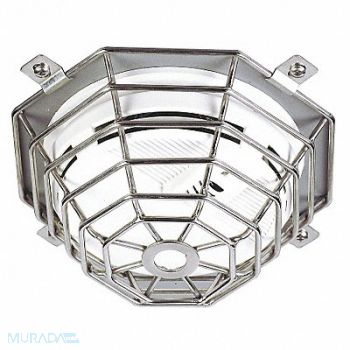 SAFETY TECHNOLOGY INTERNATIONAL Smoke Detector Guard SS Wire Flush, 4AFY1