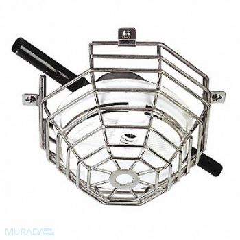 SAFETY TECHNOLOGY INTERNATIONAL Smoke Detector Guard SS Wire Surface, 4AFY3