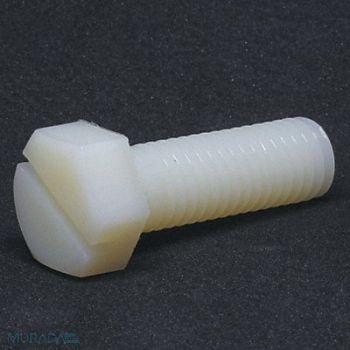 GRAINGER APPROVED HxHdCpScrw Nylon 3 3/8 -16 10PK, 4AGW3