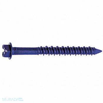 GRAINGER APPROVED ConcScrw Hex S 1/4 D 4 L PK600, 4YRV7