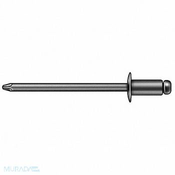POP AVDEL Blind Rivet 1/8 Dia 0.375 L PK500, 3ZKN6