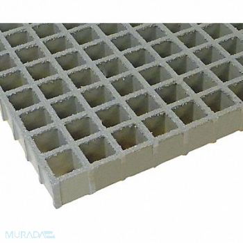 FIBERGRATE Molded Grating Span 6 ft., 4ATY1