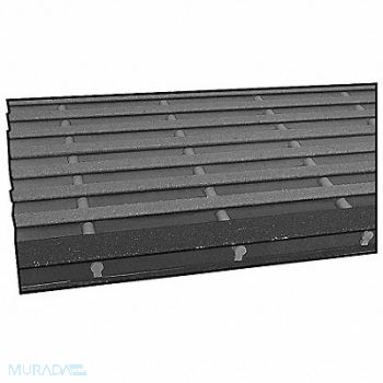 FIBERGRATE Stair Tread ISOFR 1 1/2 x 10 1/2 In 3 Ft, 4AUP6