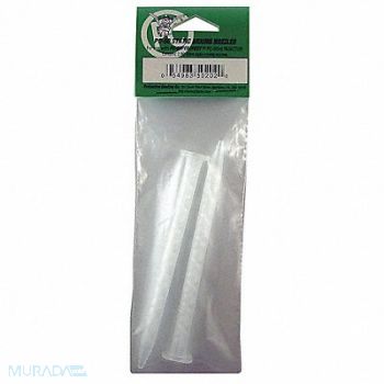 PC PRODUCTS StaticMixingNozzle Clr Plast 5 1/2 L PK2, 4AUW9