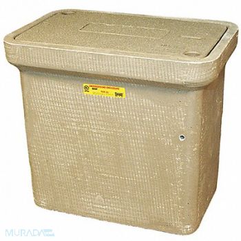 QUAZITE Undrground Enclosure 15 000 lb 16-1/4 H, 4FEC7